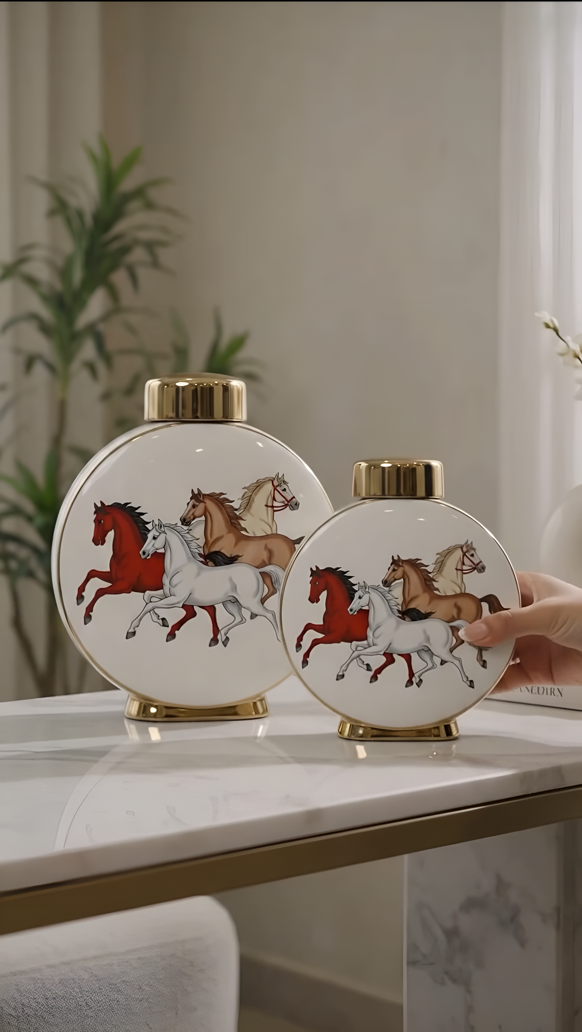 The Royal Stallion Jar set of 2