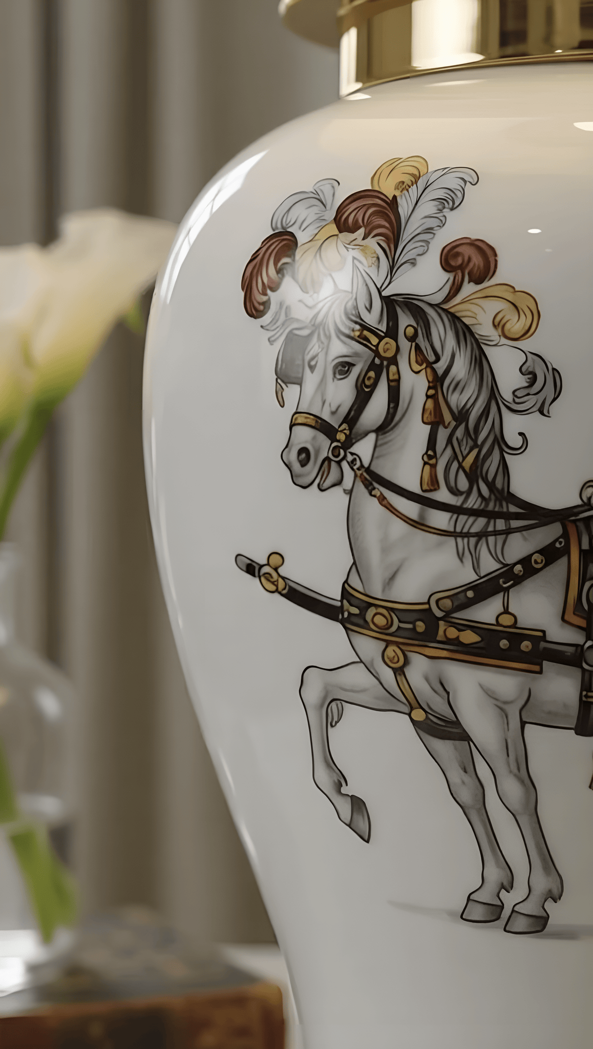 The Heritage Trotter Accent Lamp