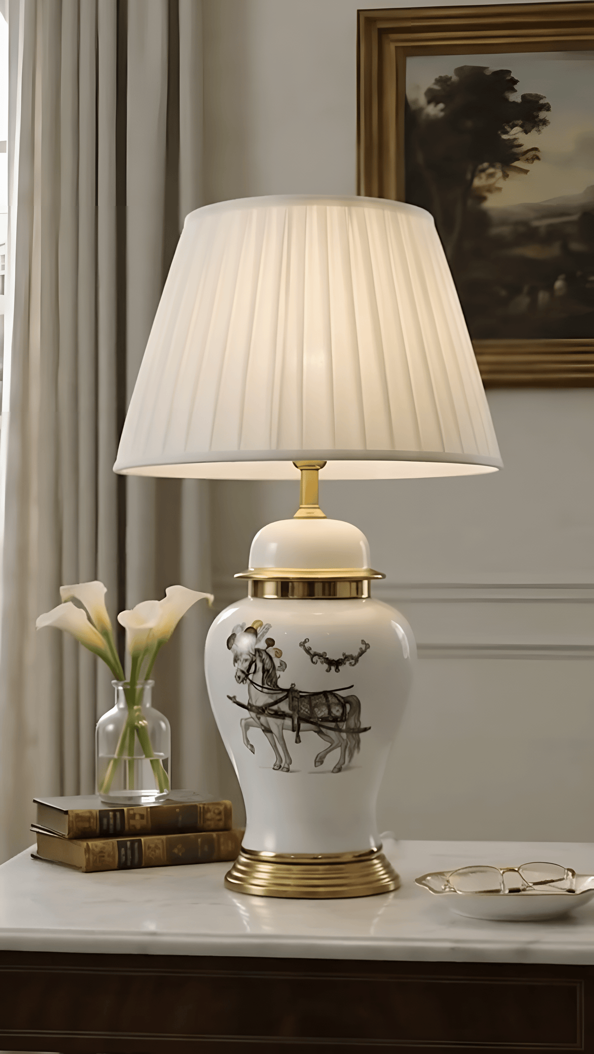 The Heritage Trotter Accent Lamp