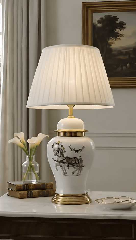 The Heritage Trotter Accent Lamp