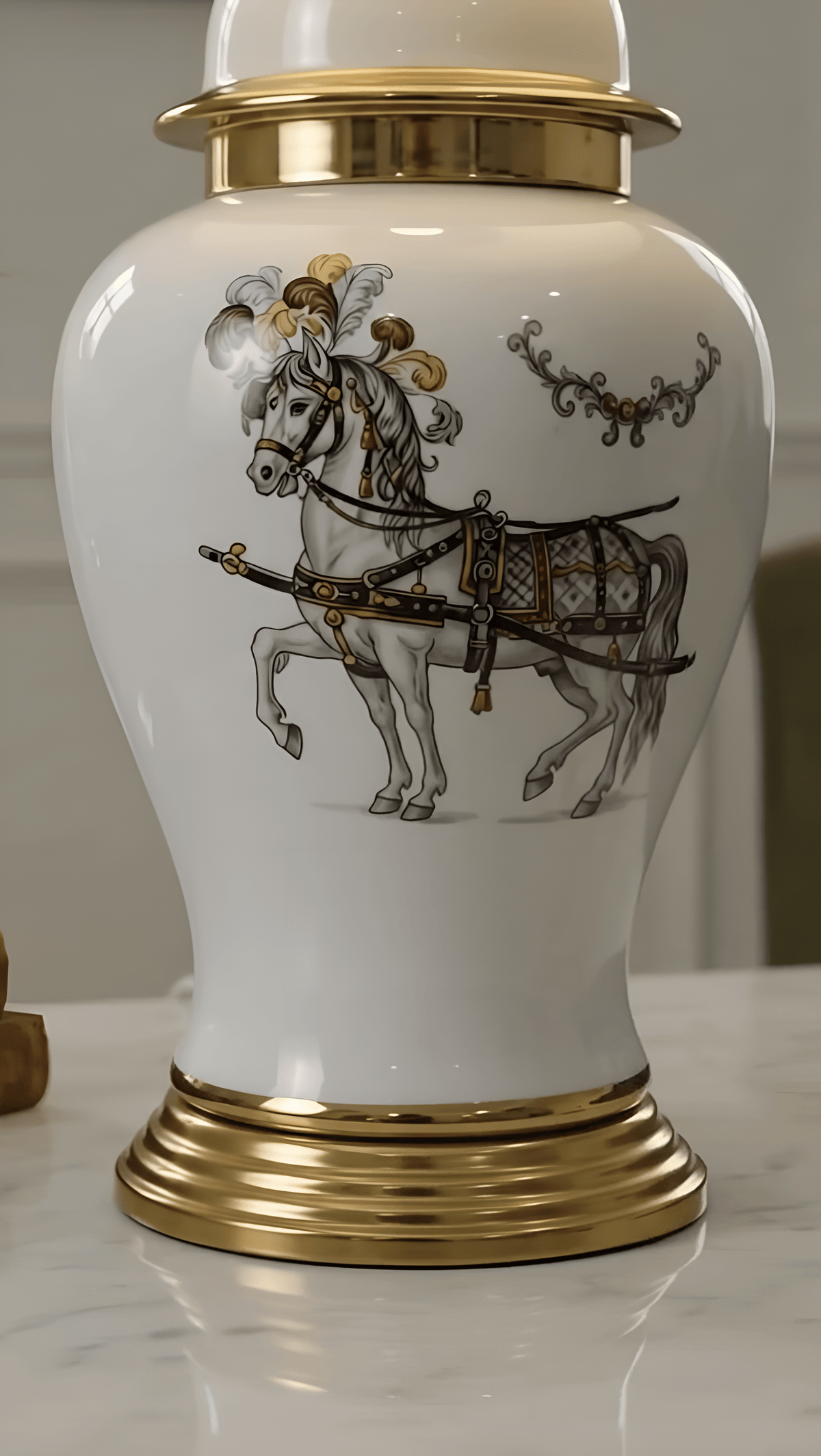 The Heritage Trotter Accent Lamp