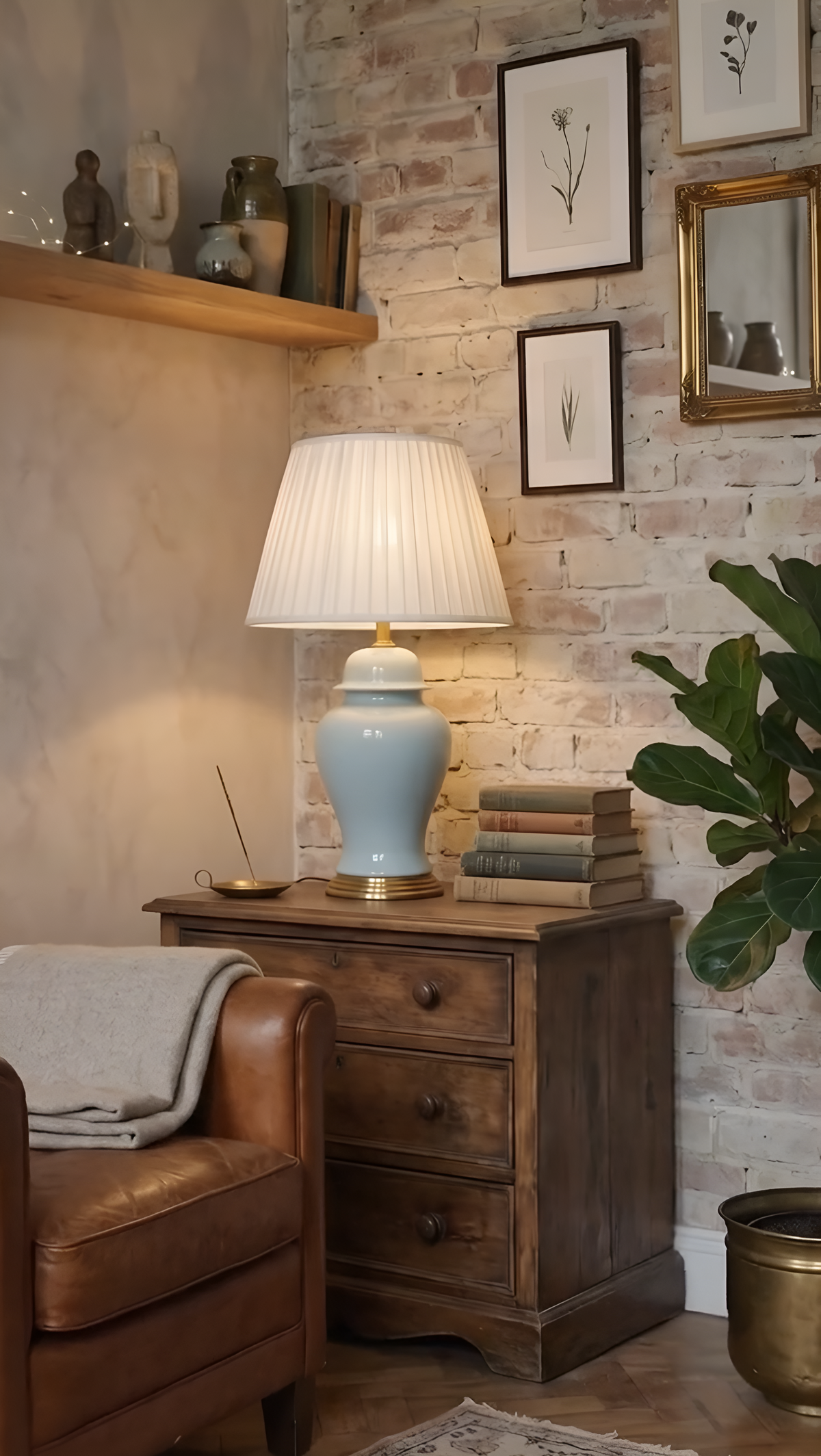 The Glacial Serenity Table Lamp